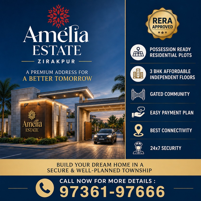 Amelia Estates Zirakpur Overview