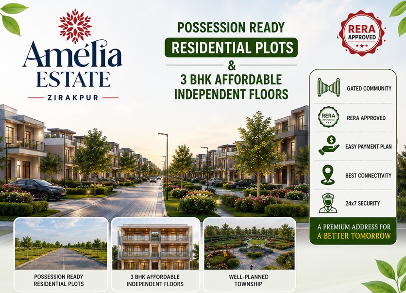Amelia Estates Zirakpur Highlight