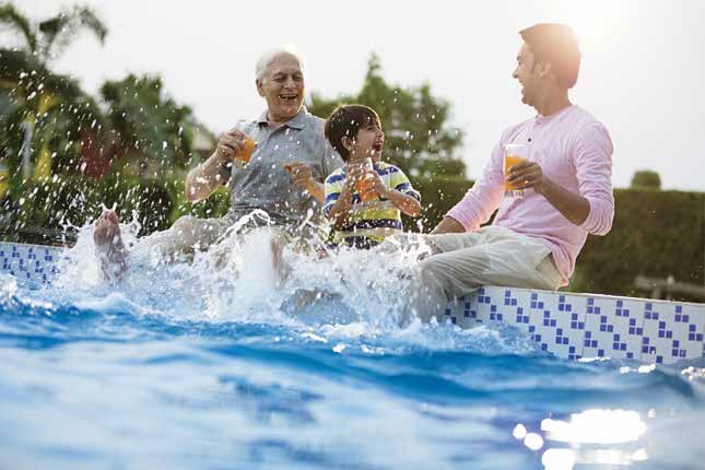 Amelia Estates Zirakpur Swimming pool